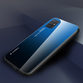 GLASS BE YOURSELF TWILIGHT BLACK/BLUE OVITEK ZA SAMSUNG GALAXY A71