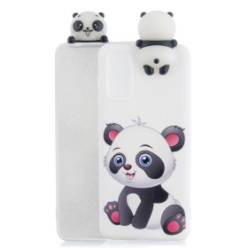 3D CARTOON BELA PANDA OVITEK ZA SAMSUNG GALAXY S10 LITE  