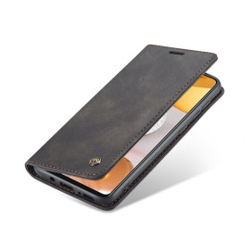 CASEME RETRO AUTO ABSORBED ČRN ETUI ZA SAMSUNG GALAXY S21 ULTRA