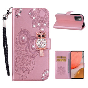 ODTIS SOVICE ROSE GOLD S KRISTALI ETUI ZA SAMSUNG GALAXY A72