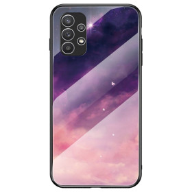 GLASS STARRY VIJOLIČNO NEBO OVITEK ZA SAMSUNG GALAXY A23 5G / 4G