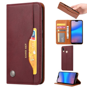 AUTO-ABSORBED MAGNETIC BORDO RDEČ ETUI ZA HUAWEI P30 LITE
