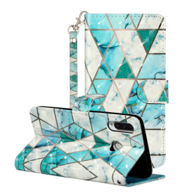 REALISTIC MINT GEOMETRIC MARMOR ETUI ZA HUAWEI P30 LITE  