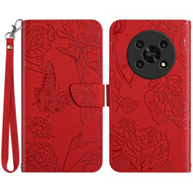 ODTIS SPOMLADANSKEGA CVETJA RDEČ ETUI ZA HUAWEI HONOR MAGIC4 LITE