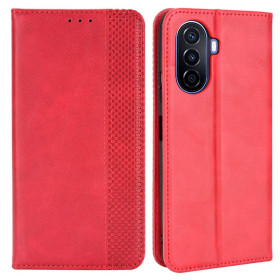 VINTAGE AUTO ABSORBED RDEČ ETUI ZA HUAWEI NOVA Y70