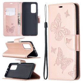 ODTIS METULJEV ROSE GOLD ETUI ZA XIAOMI MI 10T / MI 10T PRO