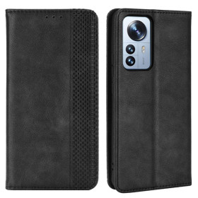 VINTAGE AUTO ABSORBED ČRN ETUI ZA XIAOMI 12 PRO
