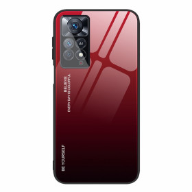 GLASS HELLO! RED/BLACK OVITEK ZA XIAOMI REDMI NOTE 11 PRO