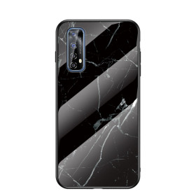 GLASS ČRN MARMOR OVITEK ZA REALME 7