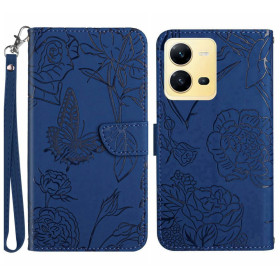 ODTIS SPOMLADANSKEGA CVETJA MODER ETUI ZA VIVO X80 LITE