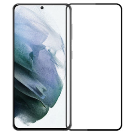 SAMSUNG GALAXY S23 PLUS FIT KALJENO STEKLO S POTISKOM ČRN - FULL GLUE