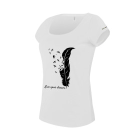 ŽENSKA MAJICA - LIVE YOUR DREAM (KRATEK ROKAV)