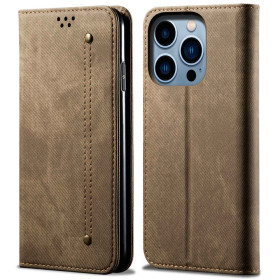 RETRO JEANS KAKI ETUI ZA APPLE IPHONE 14 PRO