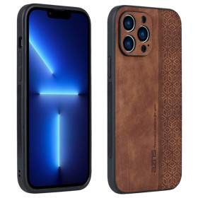 AZNS LEATHER RJAV OVITEK ZA APPLE IPHONE 14 PRO MAX