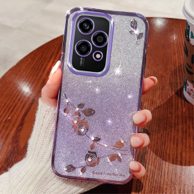 RHINESTONE GLITTER VRTNICA VIJOLIČNI OVITEK ZA HONOR 200 LITE