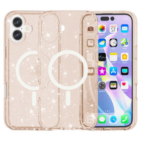 GLITTER POWDER MAGSAFE ZLAT OVITEK ZA APPLE IPHONE 16 PLUS