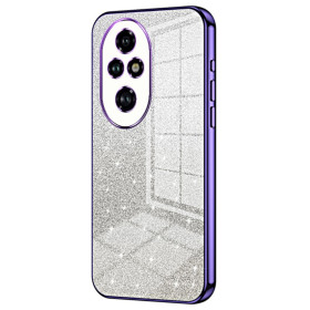 RHINESTONE GLITTER VIJOLIČNI OVITEK ZA HONOR 200 PRO