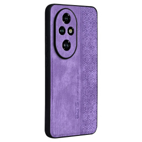 AZNS LEATHER VIJOLIČNI OVITEK ZA HONOR 200 PRO