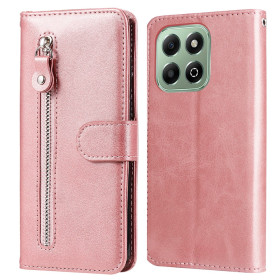 ZIPPER ROSE GOLD ETUI ZA HONOR X6B 4G