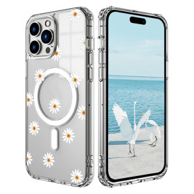 ANTI-DROP FLOWER MARJETICA MAGSAFE OVITEK ZA APPLE IPHONE 15 PRO MAX