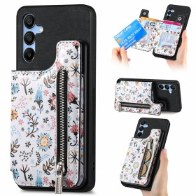 POCKET FLOWER ČRN OVITEK ZA SAMSUNG GALAXY A16 5G / 4G