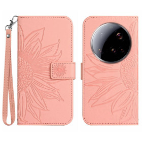 ODTIS SONČNICE ROSE GOLD ETUI ZA XIAOMI 15 ULTRA