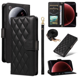 BINFEN PILLOW Z VRVICO ČRN ETUI ZA XIAOMI 15 ULTRA