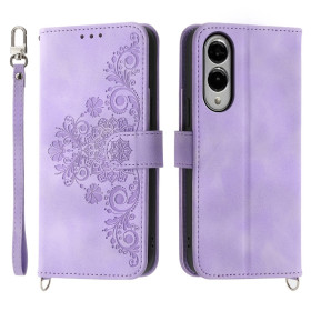 ČIPKA WALLET VIJOLIČNI ETUI ZA SAMSUNG GALAXY S25 EDGE