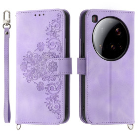 ČIPKA WALLET VIJOLIČEN ETUI ZA XIAOMI 15 ULTRA