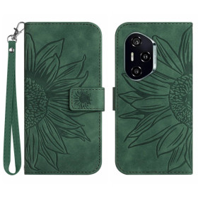 ODTIS SONČNICE ZELEN ETUI ZA HONOR 400 PRO