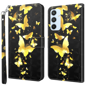 REALISTIC ZLATI METULJI ETUI ZA SAMSUNG GALAXY A14 5G / 4G