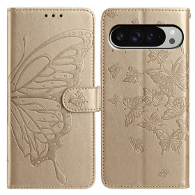 SPOMLADANSKI ODTIS METULJEV GOLD ETUI ZA GOOGLE PIXEL 10 PRO XL