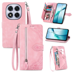 MINI ČIPKA ROSE GOLD ETUI ZA XIAOMI REDMI NOTE 15 PRO+ 5G / POCO M8 PRO 5G