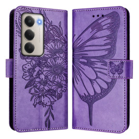 DNEVNI METULJ VIJOLIČEN ETUI ZA XIAOMI REDMI 15 5G