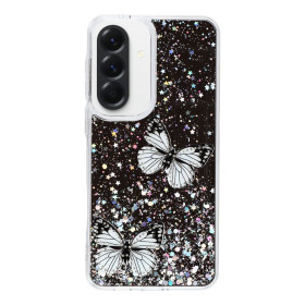 GLITTER BUTTERFLY ČRN OVITEK ZA SAMSUNG GALAXY A37 5G
