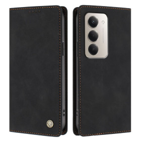 CASEME RETRO AUTO ABSORBED ČRN ETUI ZA XIAOMI REDMI 15 5G