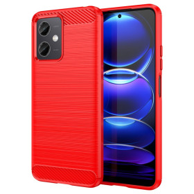 FLEX KARBON RDEČ OVITEK ZA XIAOMI REDMI NOTE 12 5G