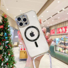 LIGHT MAGSAFE SREBRN OVITEK ZA APPLE IPHONE 14 PRO MAX