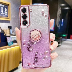 RHINESTONE RING VRTNICA ROSE GOLD OVITEK ZA SAMSUNG GALAXY S22