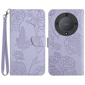 ODTIS SPOMLADANSKEGA CVETJA VIJOLIČNI ETUI ZA HONOR MAGIC5 LITE