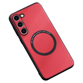 LEATHER MAGSAFE RDEČ OVITEK ZA SAMSUNG GALAXY S23 PLUS