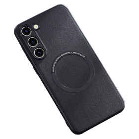 LEATHER MAGSAFE ČRN OVITEK ZA SAMSUNG GALAXY S23 PLUS