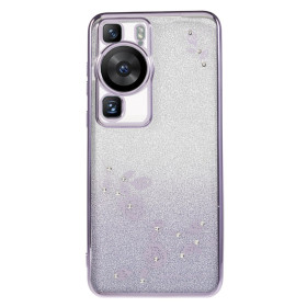 RHINESTONE GLITTER VRTNICA VIJOLIČNI OVITEK ZA HUAWEI P60 / P60 PRO
