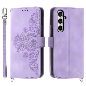 ČIPKA WALLET VIJOLIČNI ETUI ZA SAMSUNG GALAXY S23 FE