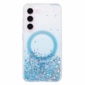 GLITTER STARS MAGSAFE MODER OVITEK ZA SAMSUNG GALAXY S23 PLUS