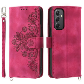 ČIPKA WALLET TEMNO ROZA ETUI ZA SAMSUNG GALAXY A35 5G