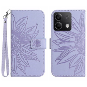 ODTIS SONČNICE VIJOLIČNI ETUI ZA XIAOMI REDMI NOTE 13 PRO 4G