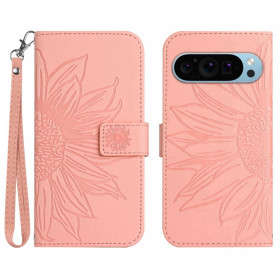 ODTIS SONČNICE ROSE GOLD ETUI ZA GOOGLE PIXEL 9 PRO / PIXEL 9