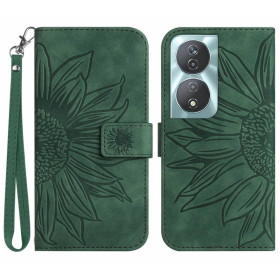 ODTIS SONČNICE ZELEN ETUI ZA HONOR 90 SMART