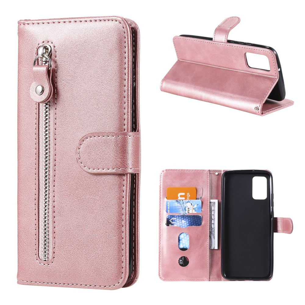 ZIPPER ROSE GOLD ETUI ZA SAMSUNG GALAXY A02S